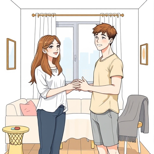 La pareja que comparte