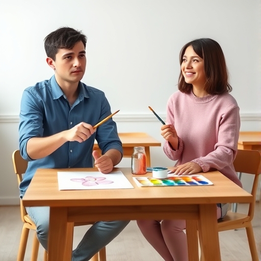 La confusión en la clase de arte