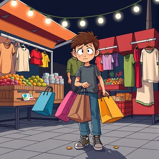 Decisiones rápidas en el mercado nocturno