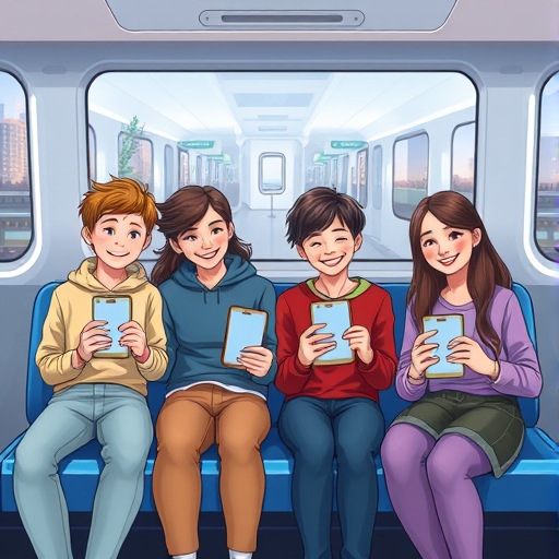 El desafío nocturno en el tren urbano