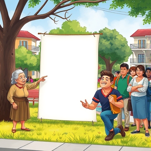 La fiesta de barrio y el cartel desaparecido