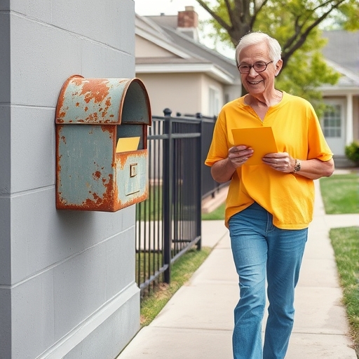 La carta perdida en el buzón