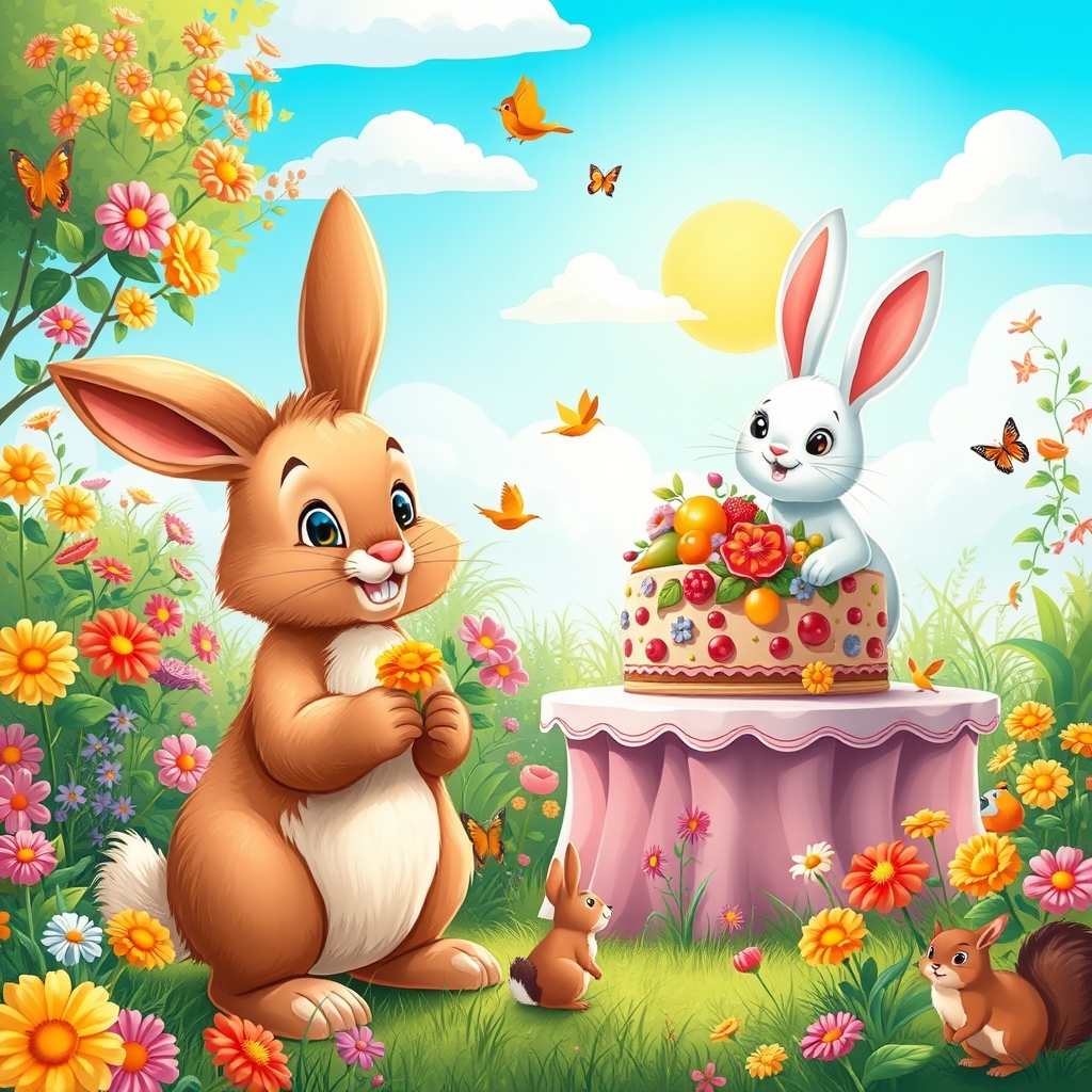 प्यारा खरगोश और उसकी मोहब्बत