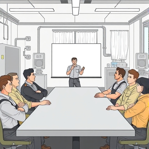 La reunión inesperada en la fábrica