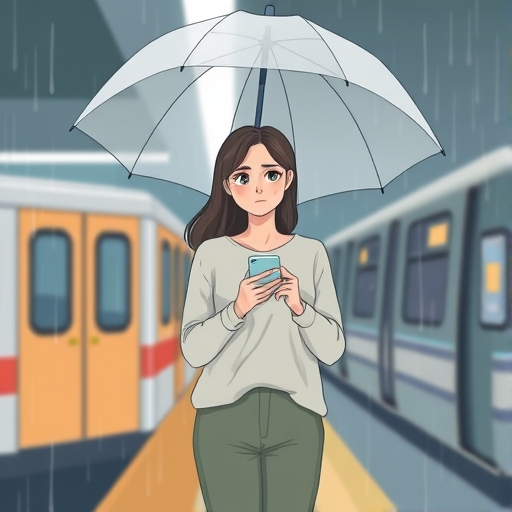 雨中等候的消息