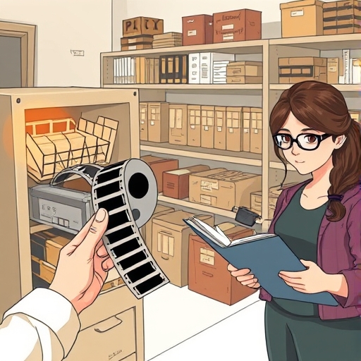 La cinta borrada en la filmoteca