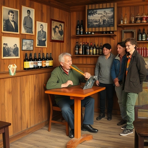 Ecos en la taberna: la historia del gaitero solitario