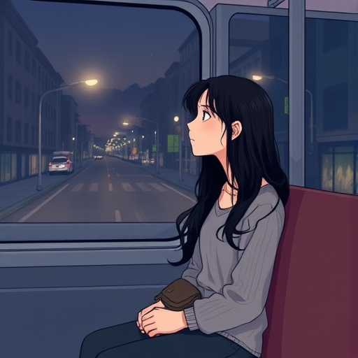 Sofía y la despedida en el autobús nocturno