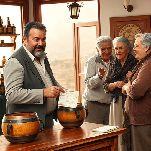 El recibo inesperado en la taberna de Sevilla