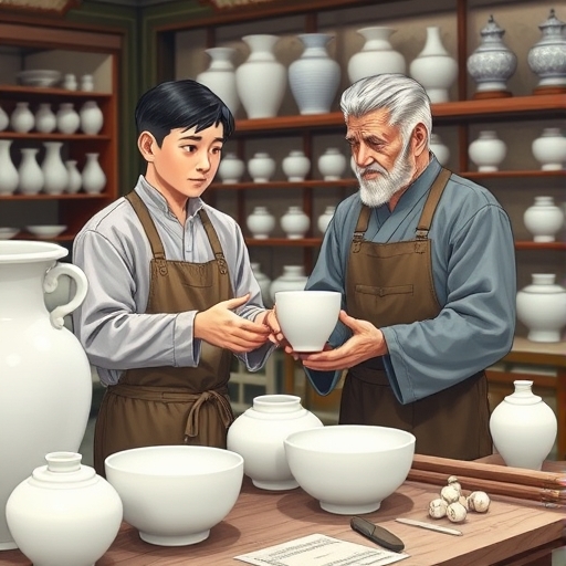 瓷器厂里的秘密配方