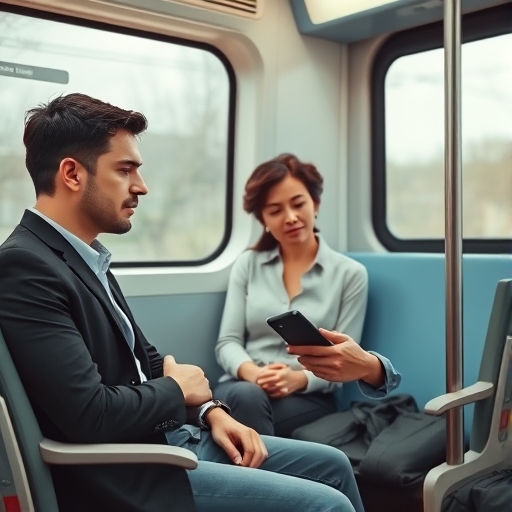 Entre notificaciones y dudas en el metro