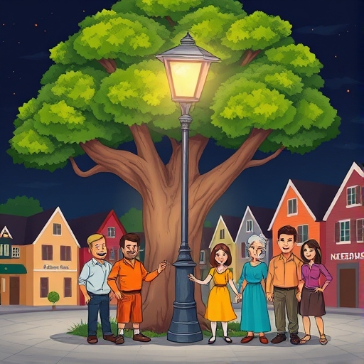 El árbol que quiso ser farol