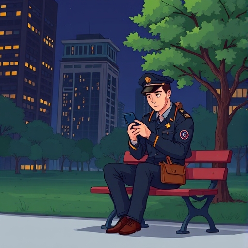 El vigilante nocturno y su pantalla eterna