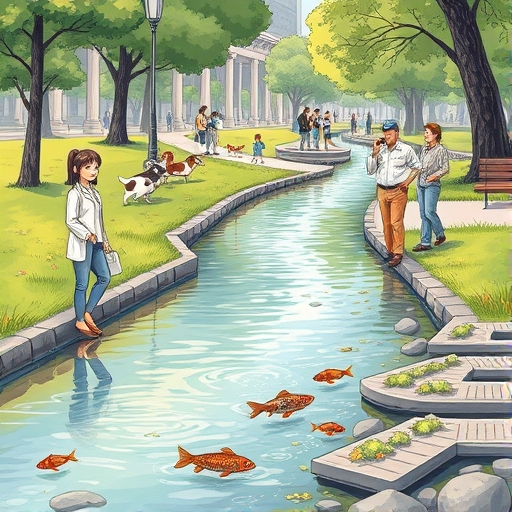 Las estaciones del río urbano