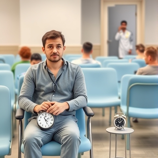 La alarma en la sala de espera