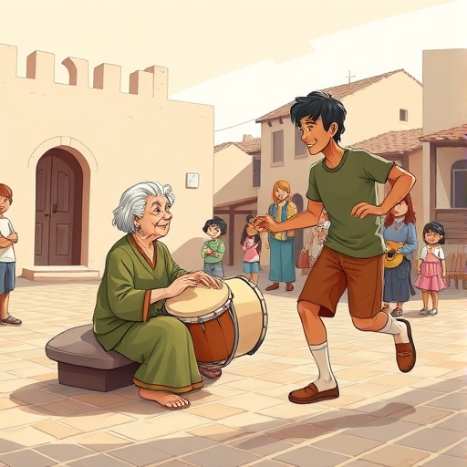 El eco del tambor en la plaza olvidada