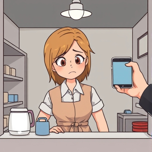 El suspiro detrás del mostrador