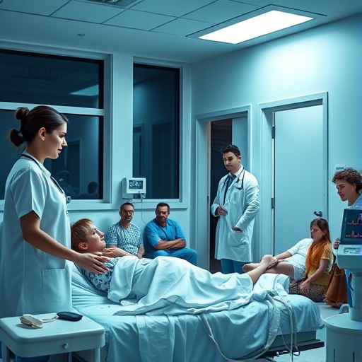 El hospital en turno nocturno: vigilias y esperanzas