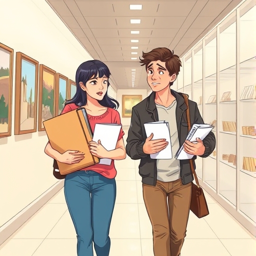 Susurros en el pasillo del museo