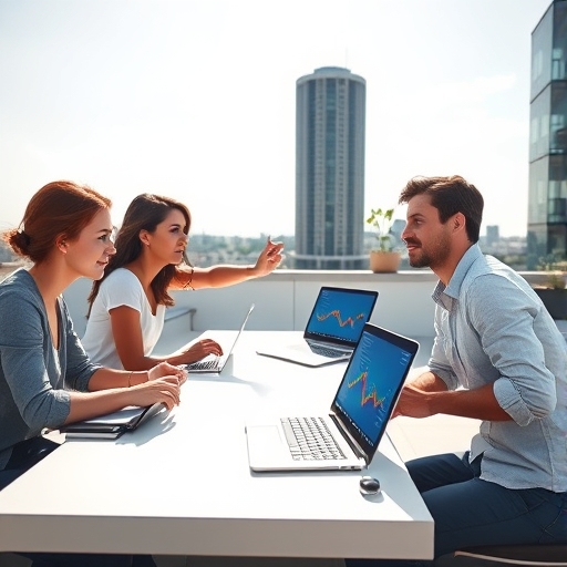 Código en la azotea del coworking