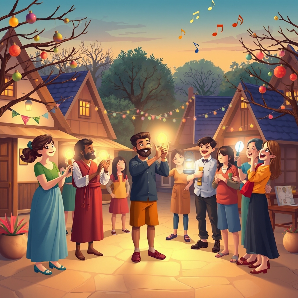 החגיגה של האור