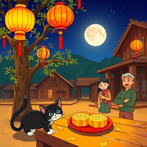 月光下的灯笼失踪案