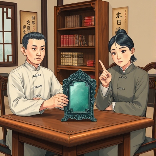琉璃镜中的古老争执