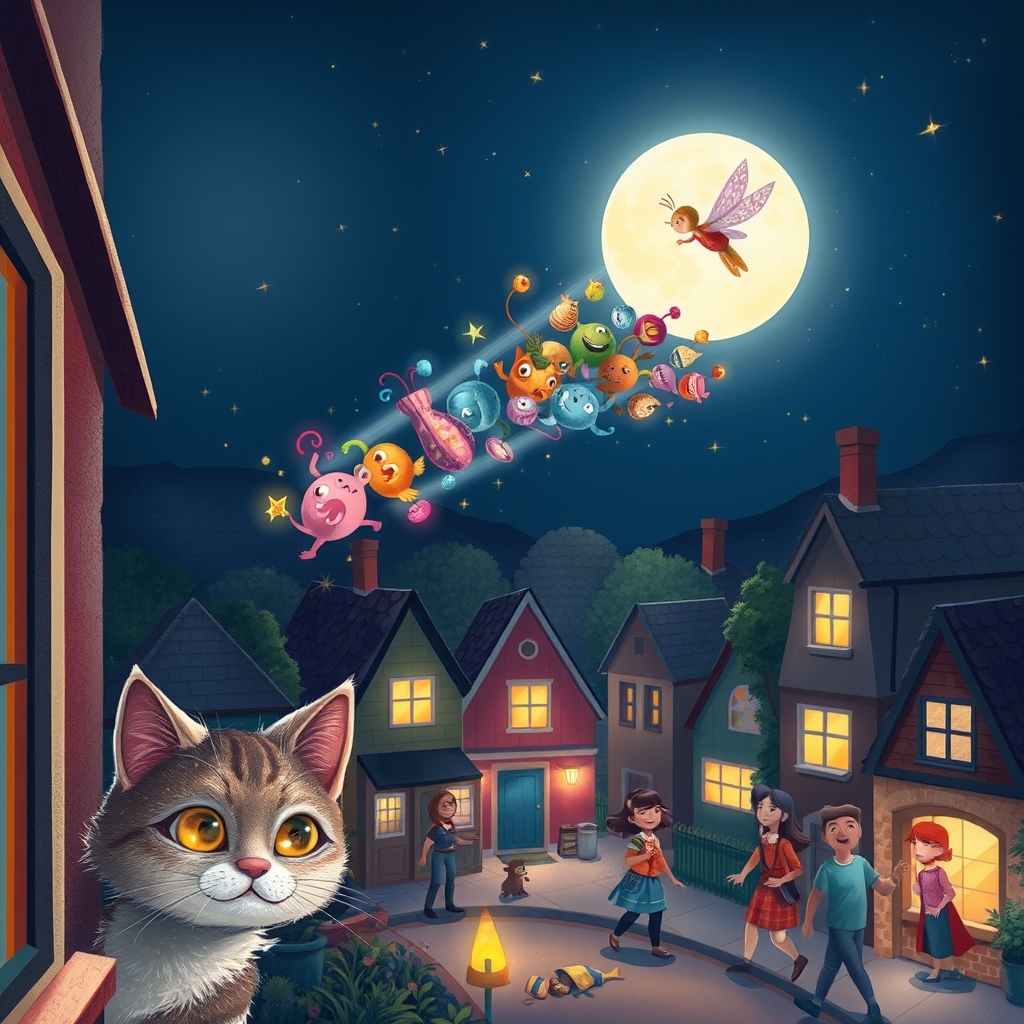 बिल्ली की जादुई रात