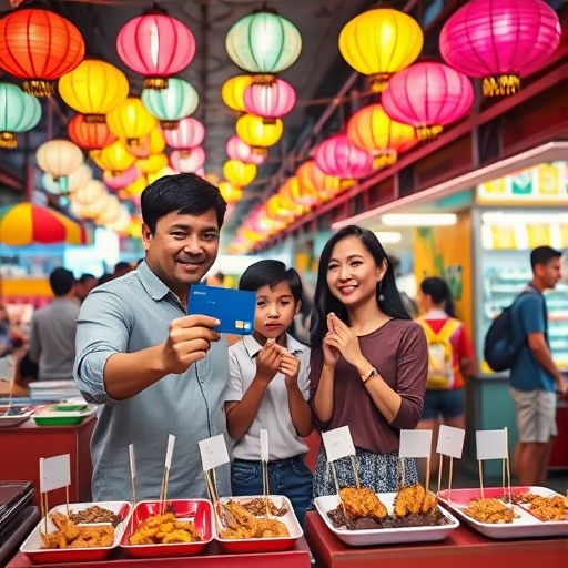 夜市灯光下的消费陷阱