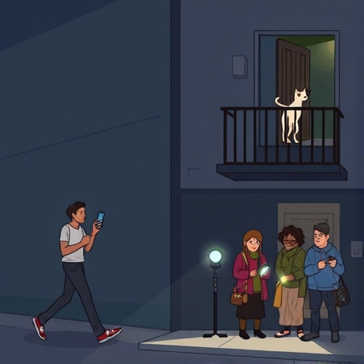 深夜的猫咪呼救声