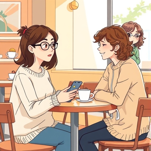 La confusión del botón azul