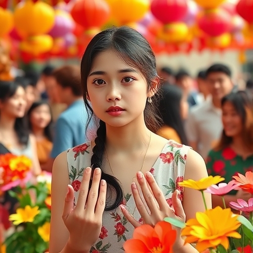 El silencio entre las flores de papel