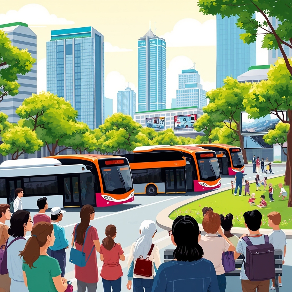 העידן החדש של תחבורה ציבורית - אוטובוסים אוטונומיים