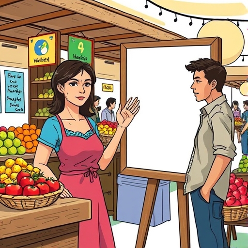 El murmullo en el mercado