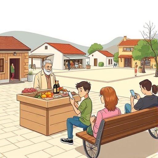 El telégrafo y el temor a perder el oficio en la plaza central