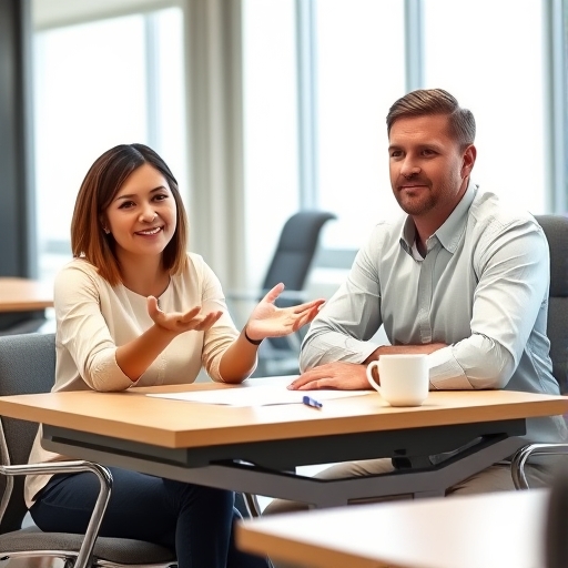 Amistad a prueba en la oficina compartida
