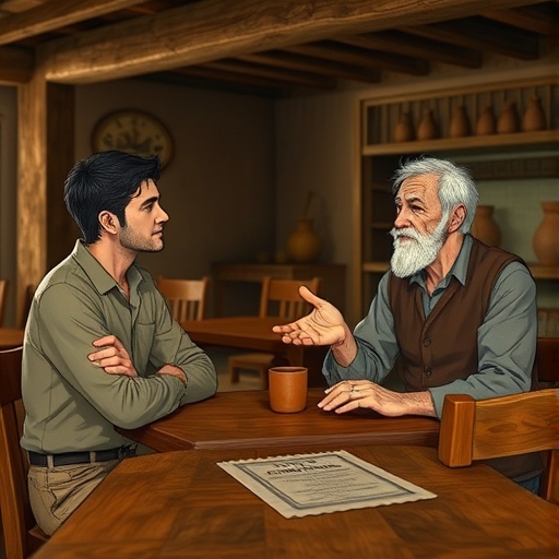 Susurrando leyendas en la antigua taberna