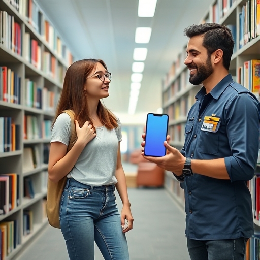 Entre estantes y pantallas