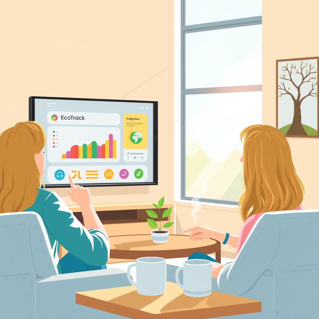 האפליקציה המהפכנית: 'EcoTrack'