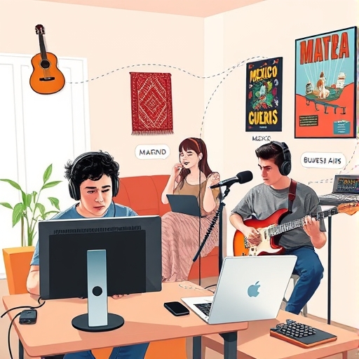 Sinfonía digital: voces detrás de un álbum virtual