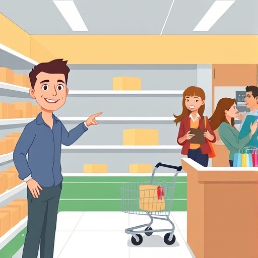 El reclamo del supermercado vacío