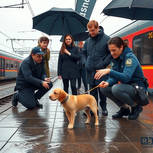 El rescate en la estación central