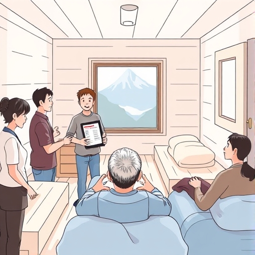 Un huésped inesperado en la cabaña compartida