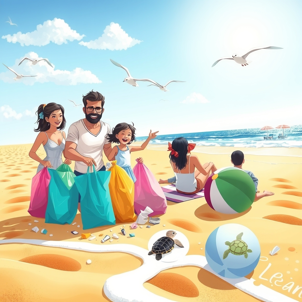 איך לשמור על החופים נקיים?