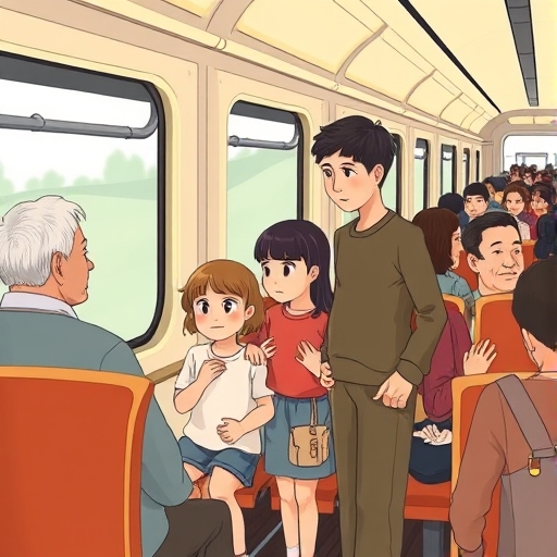 Escape en el tren hacia la costa