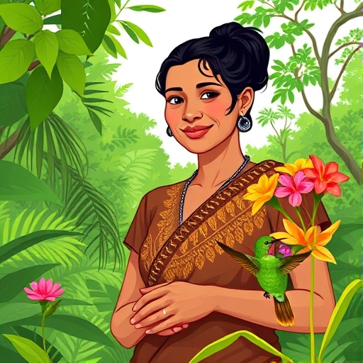 El refugio secreto del colibrí esmeralda