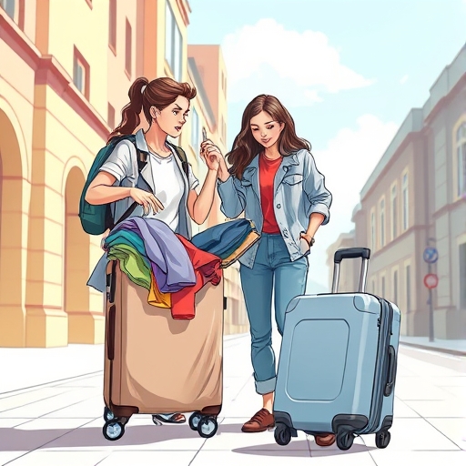 Post Satírico en Red Social de Viaje