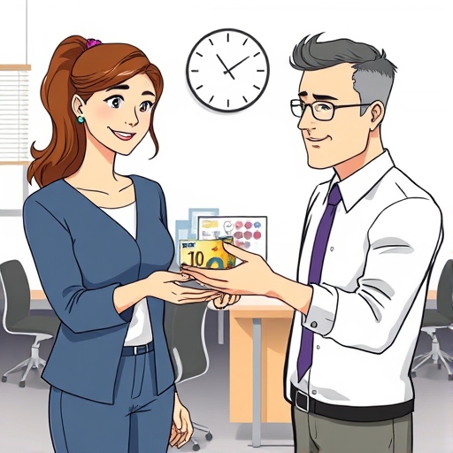 El préstamo en la oficina