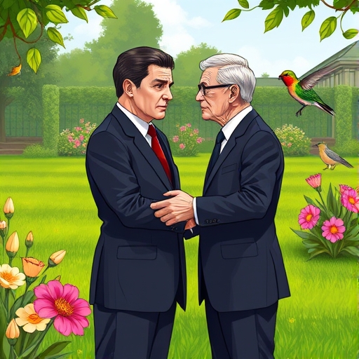 Encuentros en el jardín diplomático