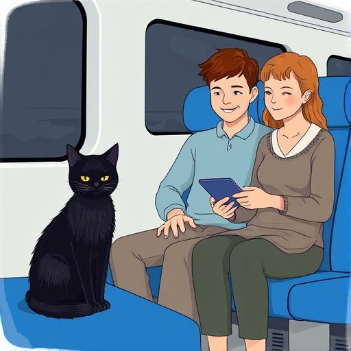 火车上的黑猫观察日记